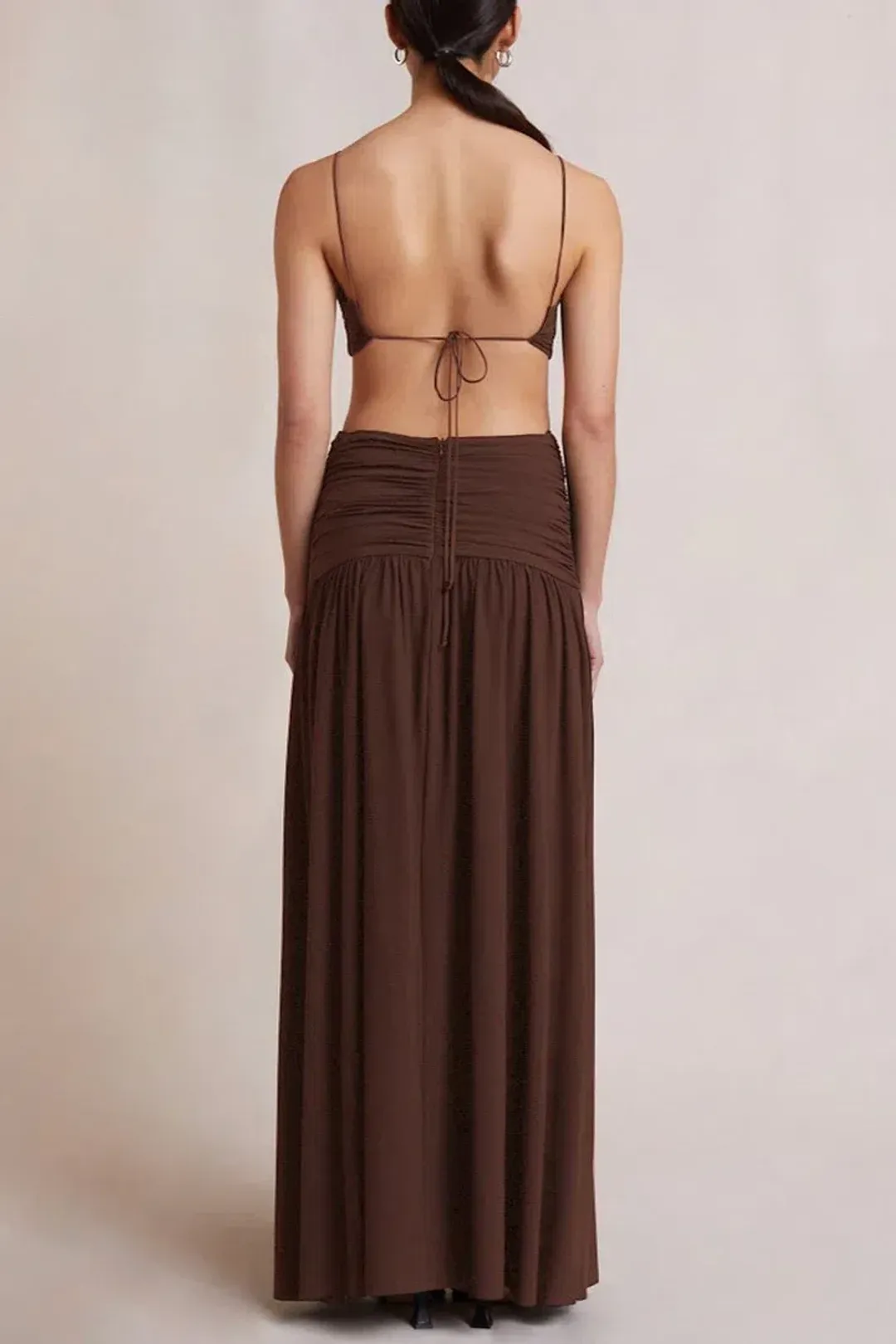  Bec & Bridge Minx Midi Dress Copper Size 10 for rent on The Volte - main image