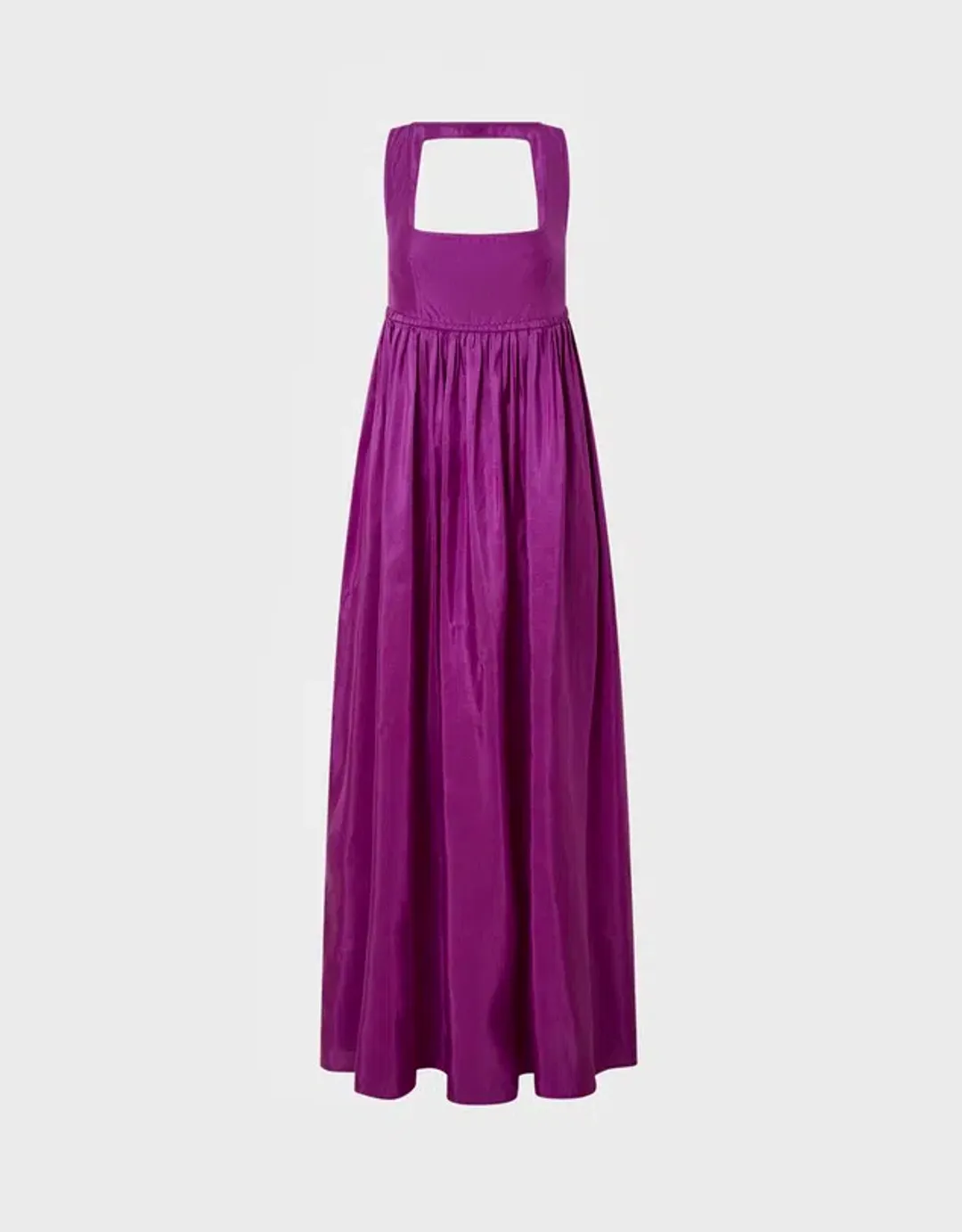 Oroton Strappy Maxi Sundress In Magenta Size AU 8  for rent on The Volte - main image