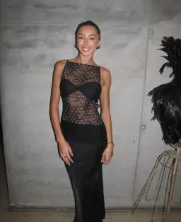 Pfeiffer Maxi Dress in Black Size AU 6 for rent on The Volte - image 5