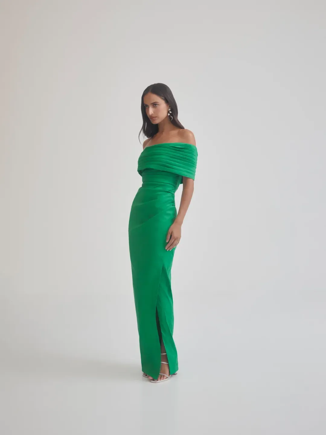 Sheike Giselle Gown Green Size 8 for rent on The Volte - main image