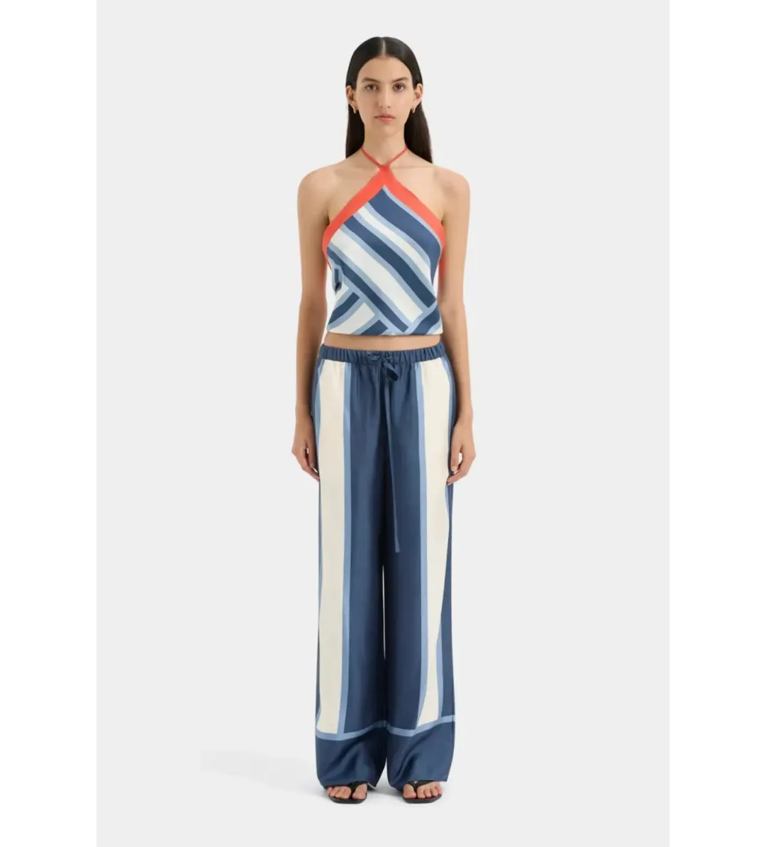 Sir the Label Dazed Scarf and Pant Set Multi Size 8 for rent on The Volte - main image