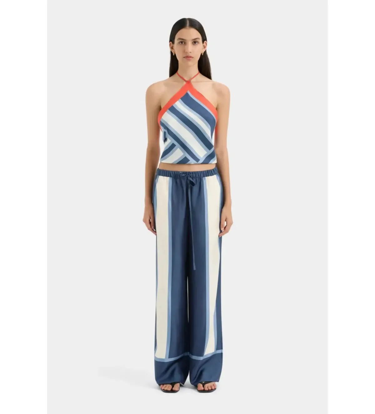 Sir the Label Dazed Scarf and Pant Set Multi Size 8 for rent on The Volte - main image