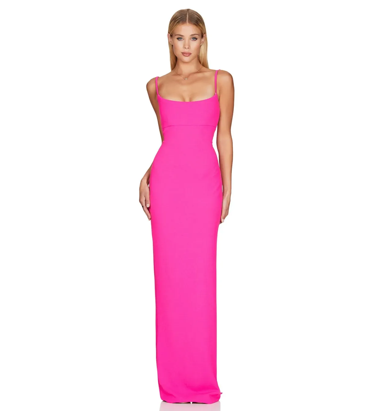 Nookie Bailey Gown Neon Pink Size Small for rent on The Volte - main image