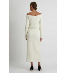 Camilla and Marc Minerva Long Sleeve Dress Cream Size 6 for rent on The Volte - image 3