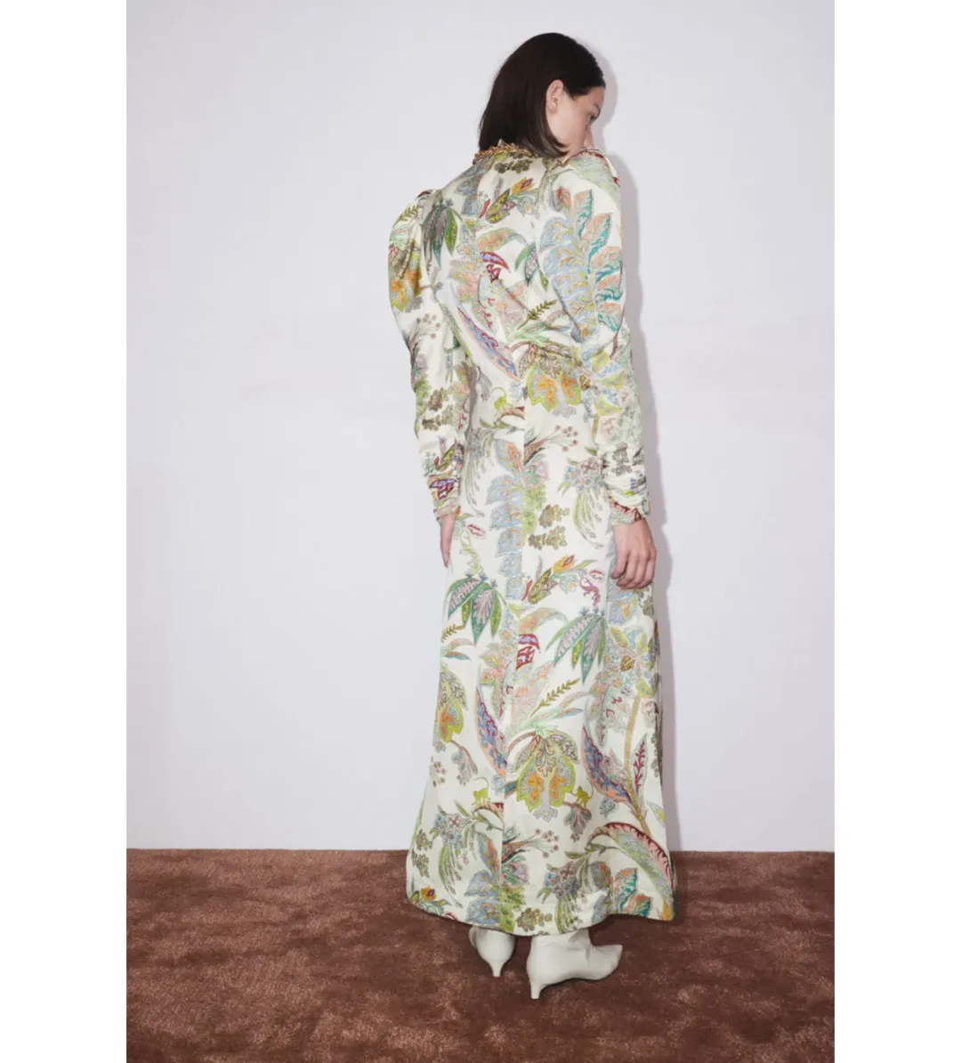 Alemais Ivy Gown Print Size 16 for rent on The Volte - main image