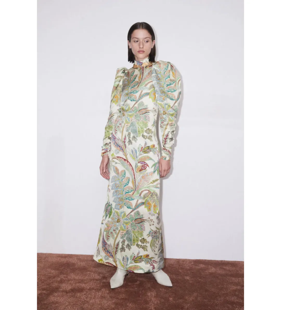 Alemais Ivy Gown Print Size 16 for rent on The Volte - main image