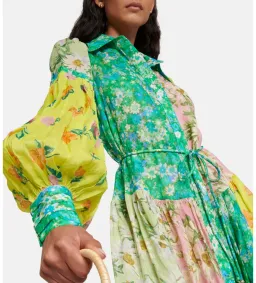 Alemais Kenzie Shirtdress Multi/Floral Size 16 for rent on The Volte - image 2