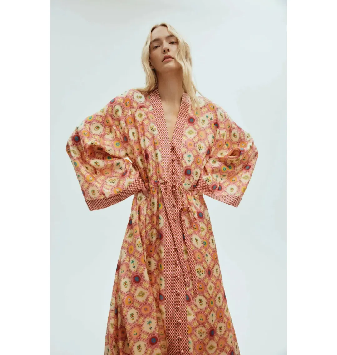 Alemais Omen Shirtdress Print Size AU 14 for rent on The Volte - main image