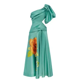 Alemais Regent Gown Jade Green Size AU 16 for rent on The Volte - image 5