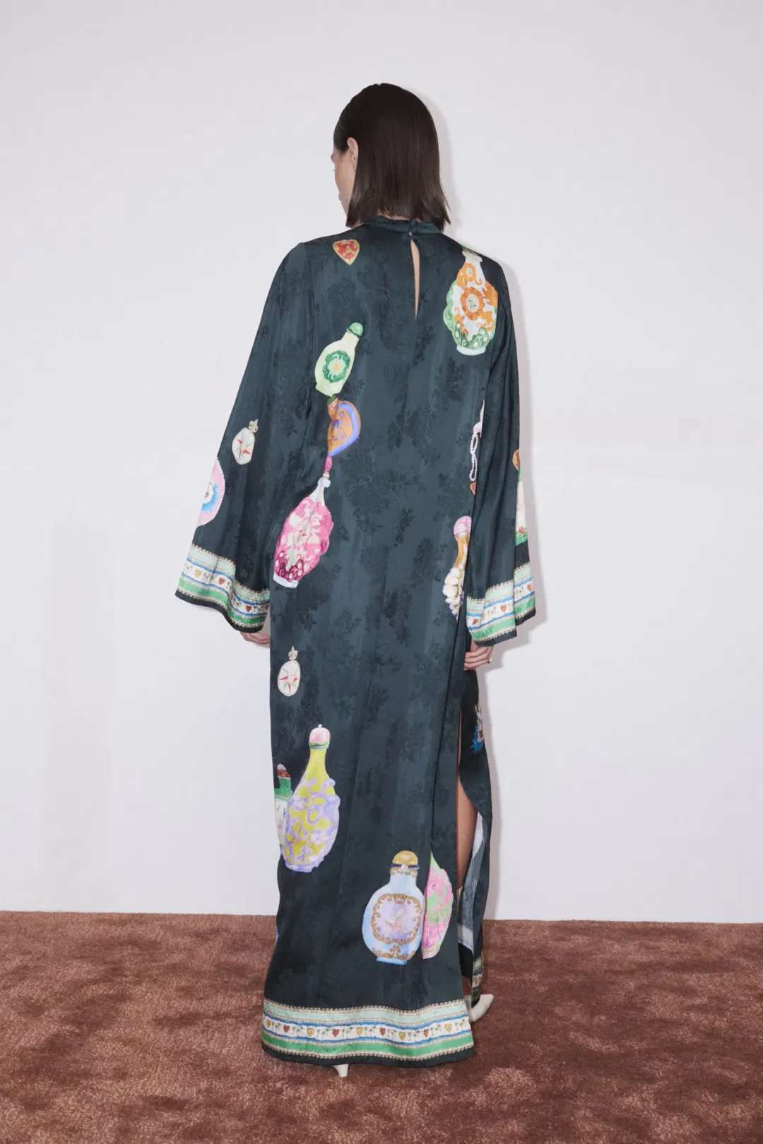 Alemais Royal Midi Dress Print Size AU 14 for rent on The Volte - main image