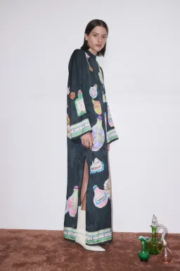 Alemais Royal Midi Dress Print Size AU 14 for rent on The Volte - image 2