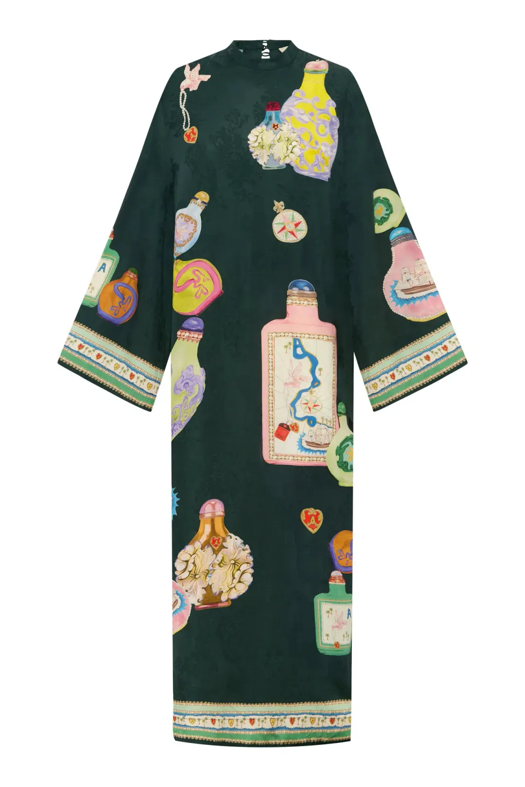 Alemais Royal Midi Dress Print Size AU 14 for rent on The Volte - main image
