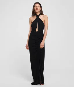 Rat & Boa Daria Maxi Dress Black Size 6 for rent on The Volte - image 1