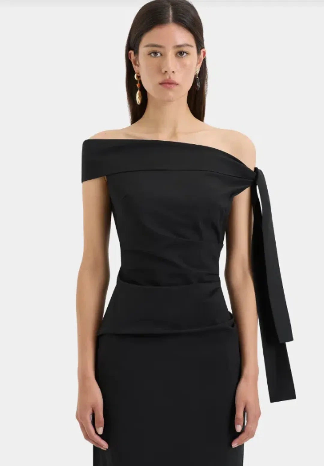 Sir The Label Dahlia Gown Black Size 0 / AU 6 for rent on The Volte - main image