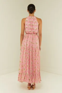 Palm Noosa Bluebell Dress in Pink Diamond Hydrangea Size 10 for rent on The Volte - image 3