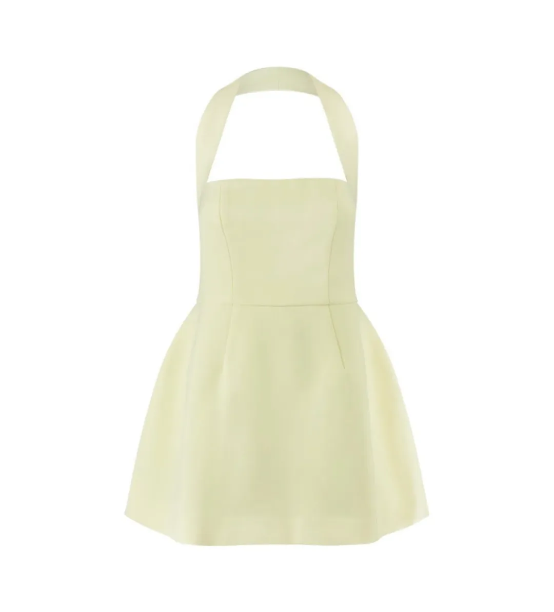Odd Muse The Ultimate Muse Structured Dress in Lime Cream Size 8  for rent on The Volte - main image