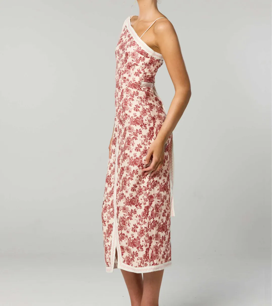 Winona Cherri Asymmetrical Dress Floral Size 14 for rent on The Volte - main image