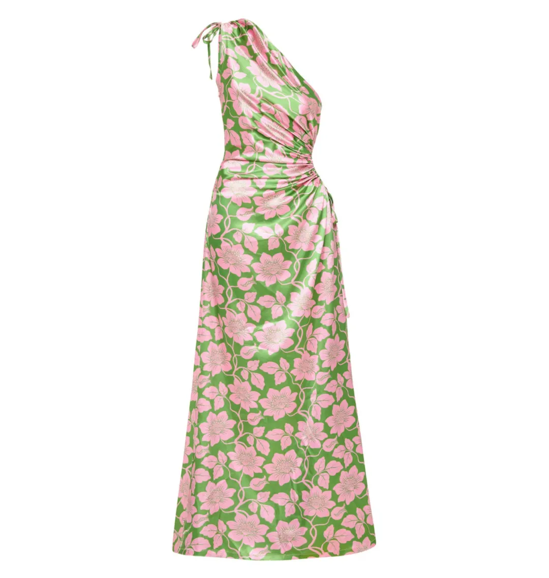 Sonya Moda Nour Forever Maxi Dress Floral Green Size AU 10 for rent on The Volte - main image