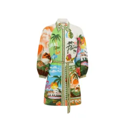 Alemais Paradiso Mini Dress Multi Size AU 14 for rent on The Volte - image 4