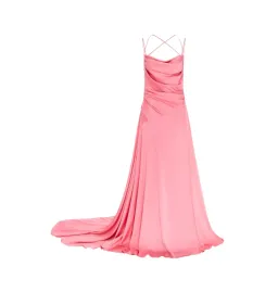 Leo Lin Melodie Gown Watermelon Size AU 16 for rent on The Volte - image 4