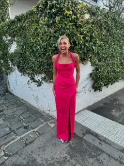 Rebecca Vallance Tahlia Gown Pink Size 10 for rent on The Volte - image 4