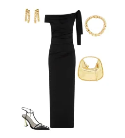 Sir the Label The Dahlia Gown in Black Size 1 /Au 8 for rent on The Volte - image 4