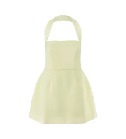 Odd Muse The Ultimate Muse Structured Mini Dress Lime Cream Size 6  for rent on The Volte - image 3