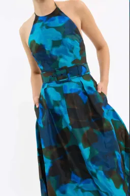 Rebecca Vallance Night Shade Gown Print Size 4  for rent on The Volte - image 4