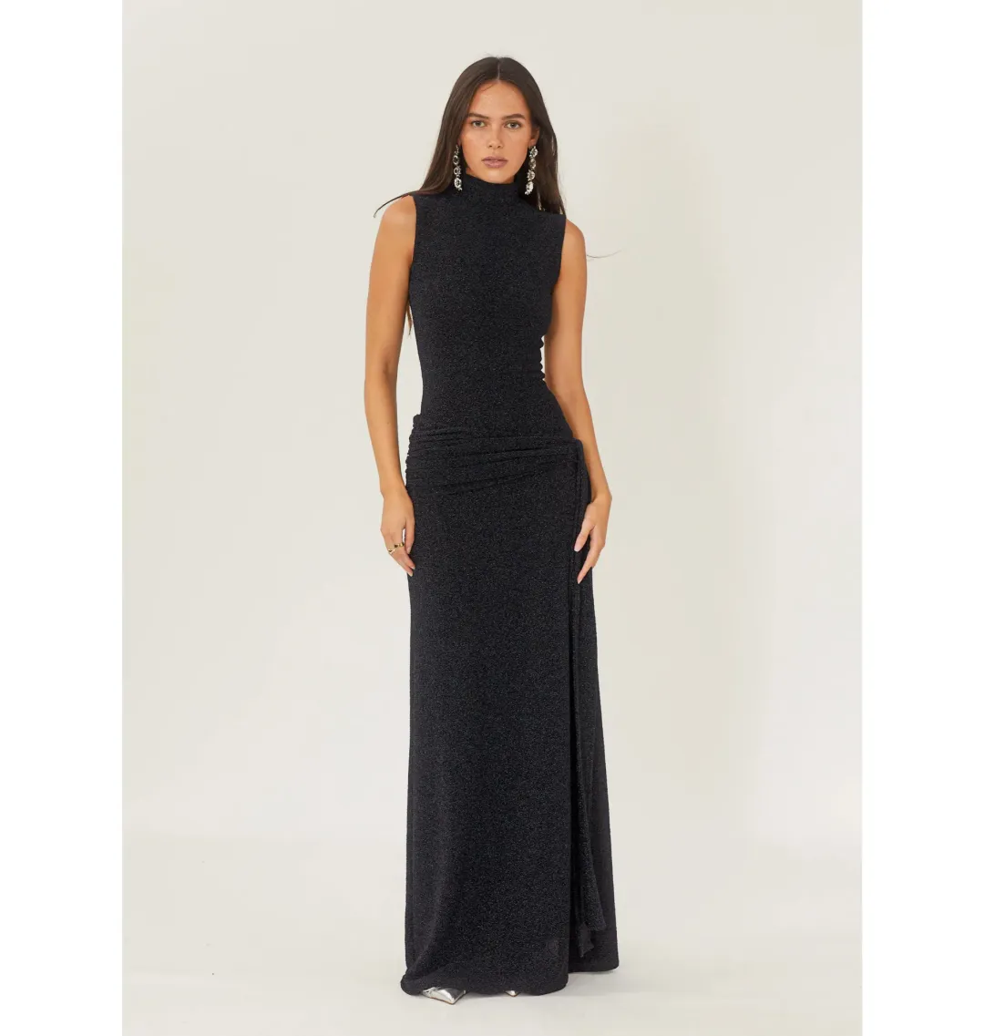 Arcina Ori Monica Dress Midnight Blue Size S / AU 8  for rent on The Volte - main image