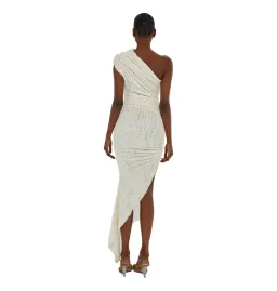 Coucoo Pasu Dress in Rhino Tusk Size AU 8 for rent on The Volte - image 3