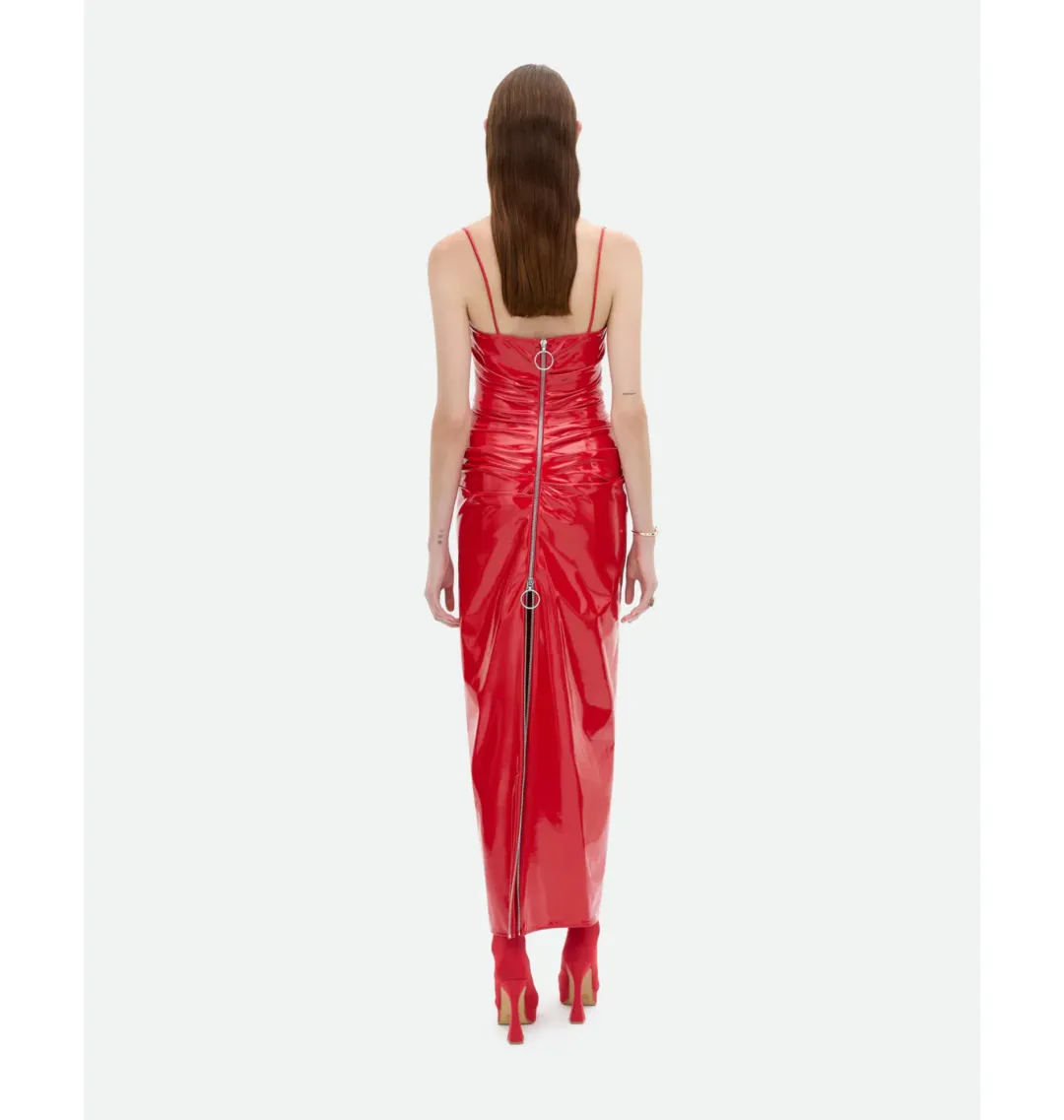 Common Hours Nip Of Candy Dress Red Size AU 8 for rent on The Volte - main image