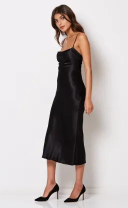 Bec & Bridge Kaia Cowl Dress Black Size 12 for rent on The Volte - image 2