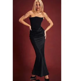 House of CB Persephone Dress Black Size S/Au 8  for rent on The Volte - image 2