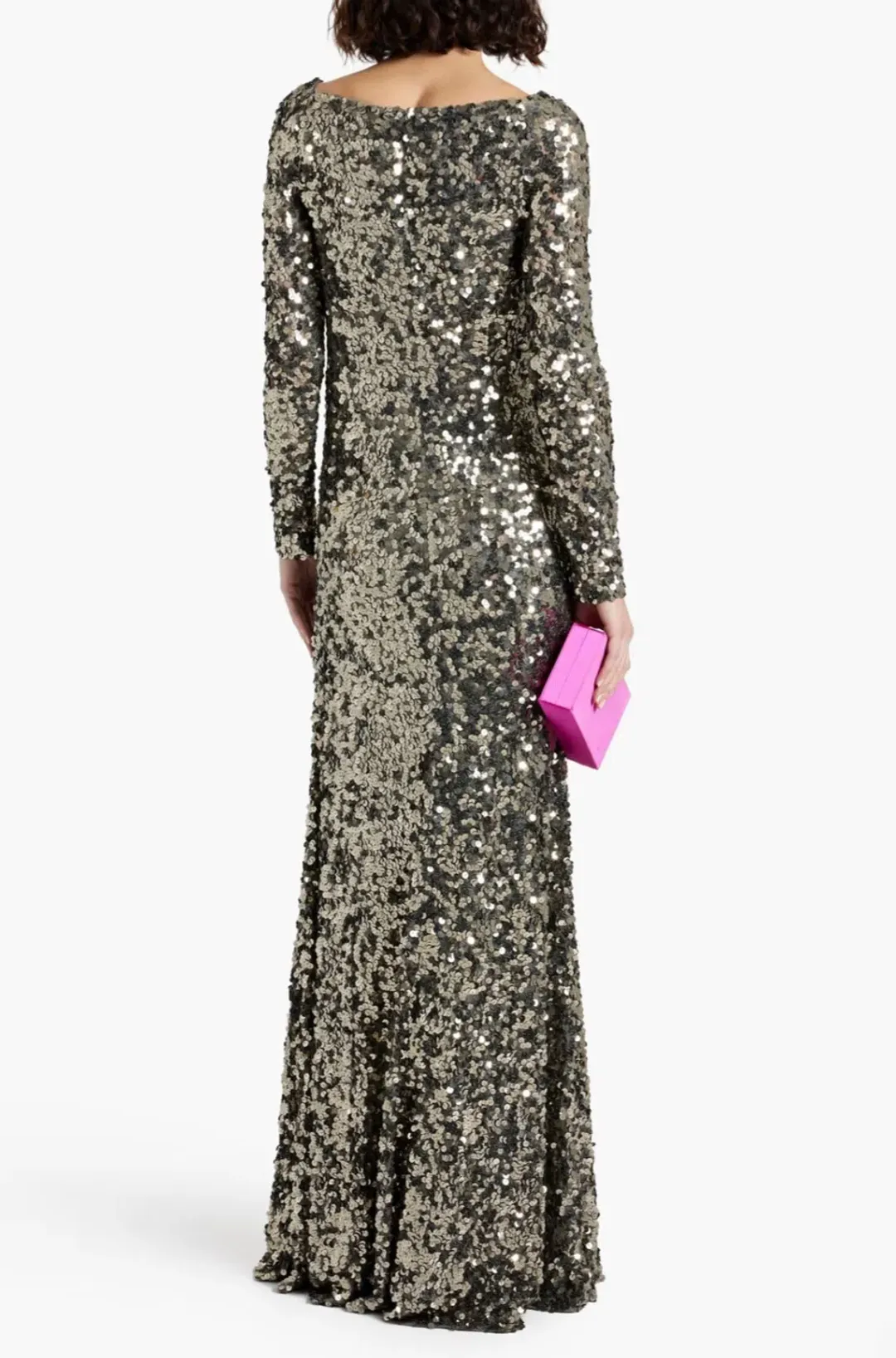 Rachel Gilbert Fleur Gown Gunmetal 6/AU18 for rent on The Volte - main image