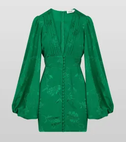 Rat and Boa Isabella Dress Green Size 6  for rent on The Volte - image 4