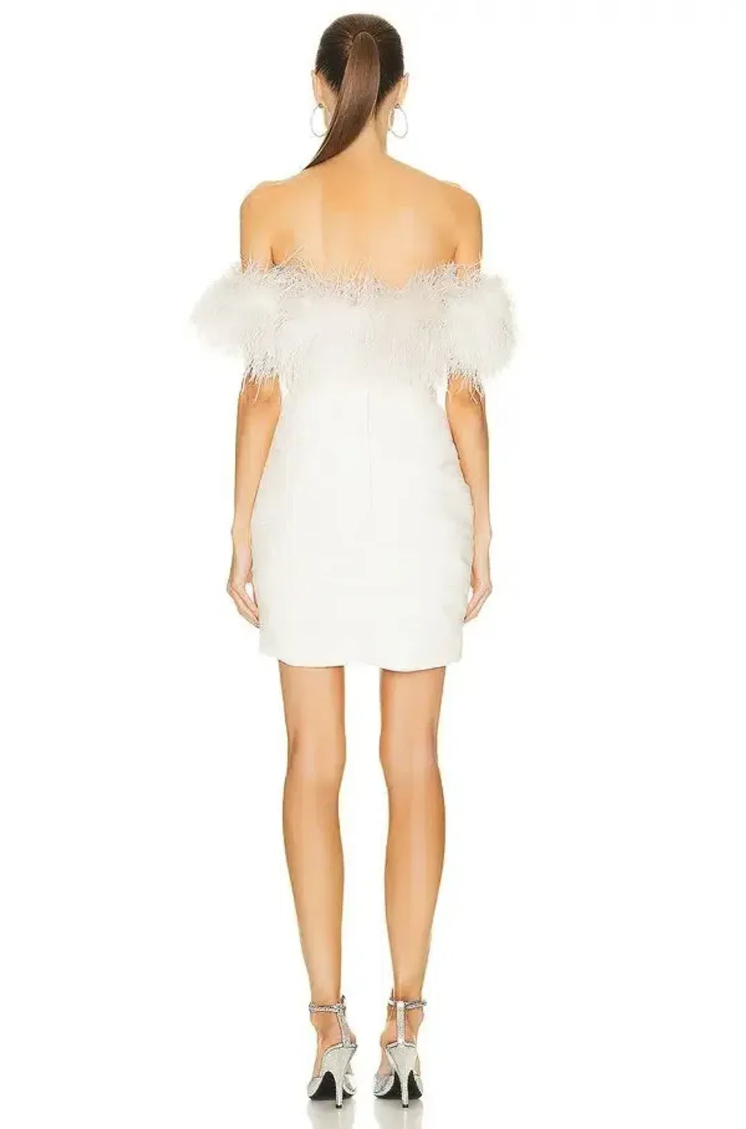 Rachel Gilbert Zion Mini Dress Ivory Size 3 / AU 12 for rent on The Volte - main image