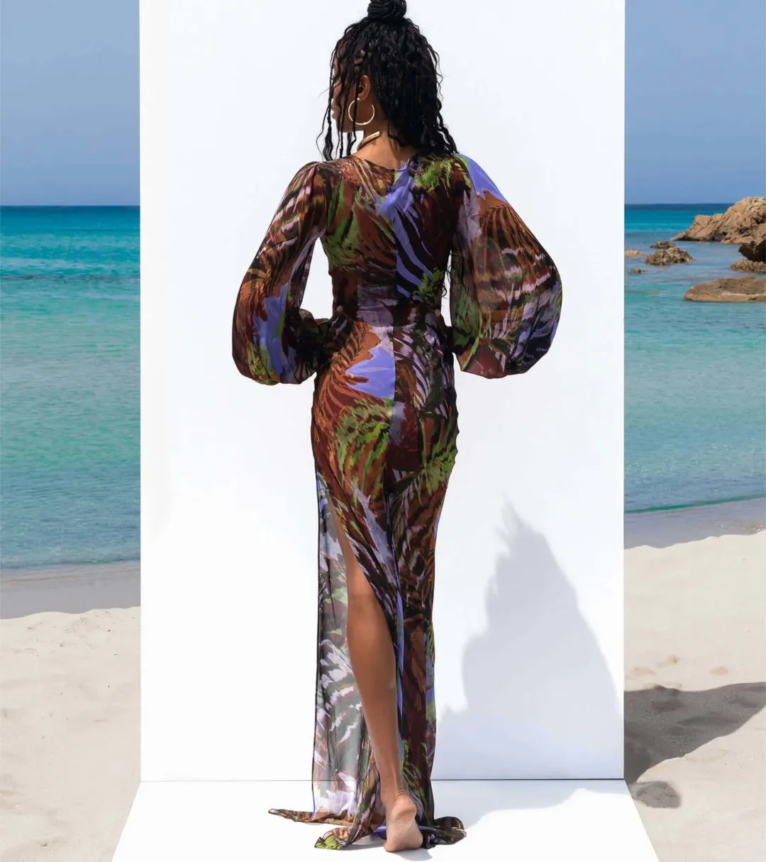 Rat and Boa Daliana Dress Multi Size 6  for rent on The Volte - main image