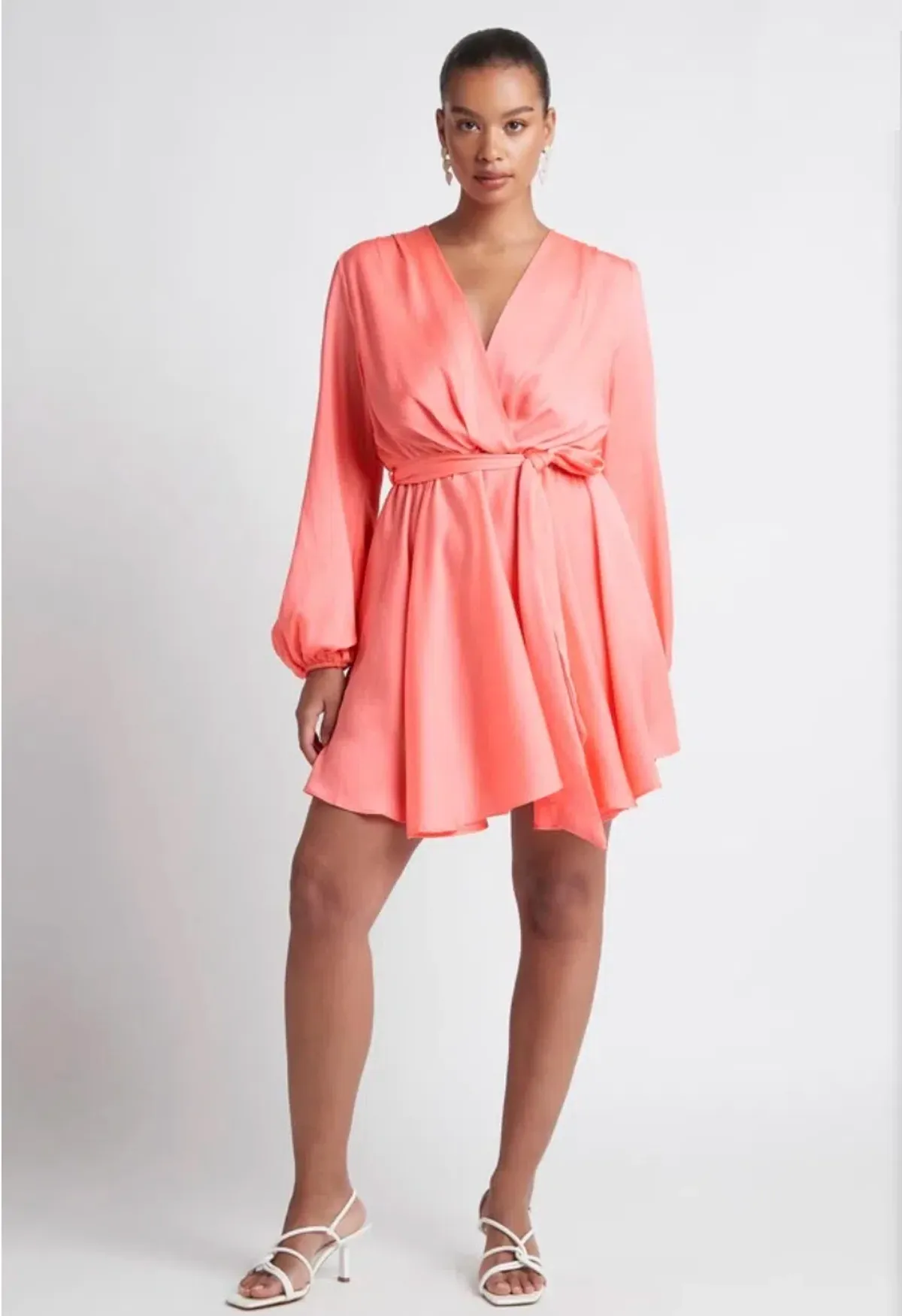 Sheike Pippa Mini Dress Pink Size 12 for rent on The Volte - main image