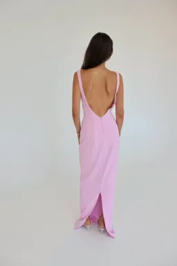Effie Kats Verona Gown Taffy Pink Size S / AU 8 for rent on The Volte - image 3