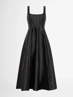 Sheike Karolina Midi Dress Black Size 16 for rent on The Volte - image 6