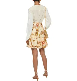 Zimmermann Resistance Flip Skirt Floral Size 0 / AU 8 for rent on The Volte - image 2