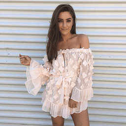 Alice McCall Pastime Paradise Playsuit Pink Size 6 for rent on The Volte - image 3