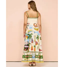 Alemais Paradiso Sundress in Print Size AU 8 for rent on The Volte - image 4