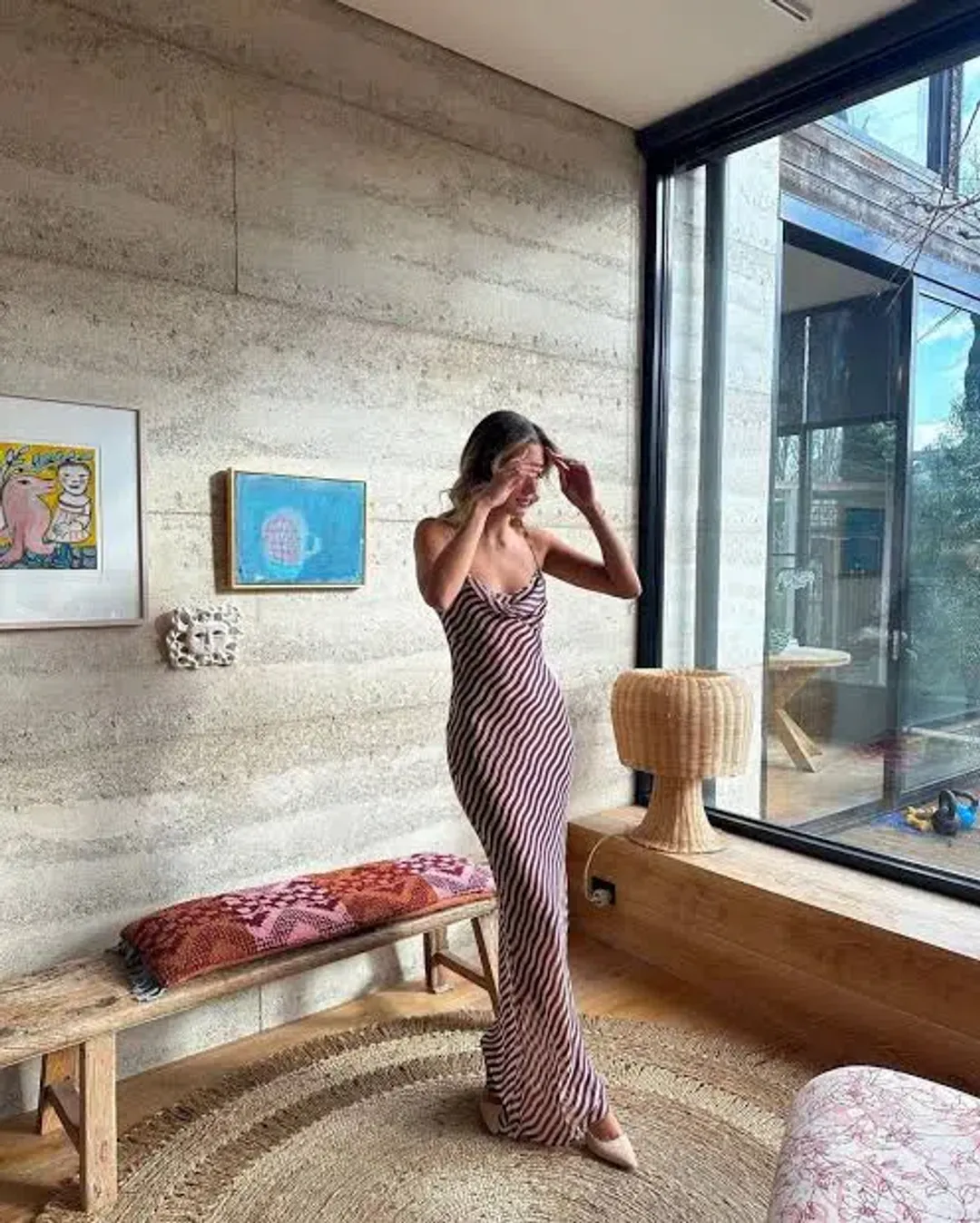 Assisi Dress Rat and Boa Size 8 for rent on The Volte - main image