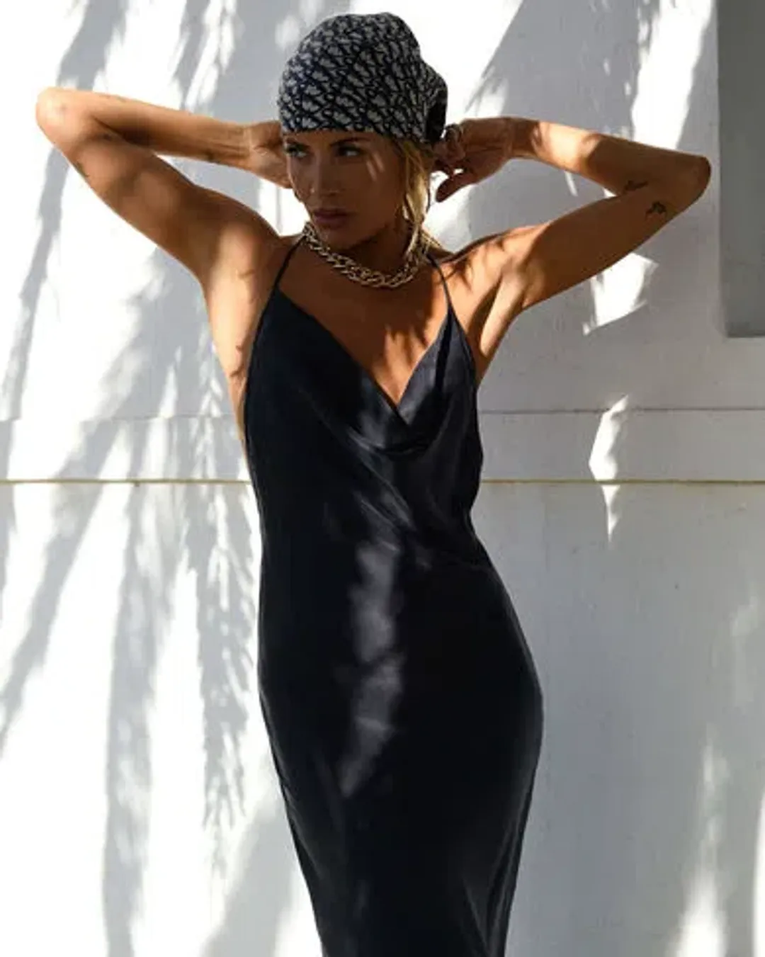 Rat & Boa Santini Dress Deep Navy Size S/Au 8 for rent on The Volte - main image