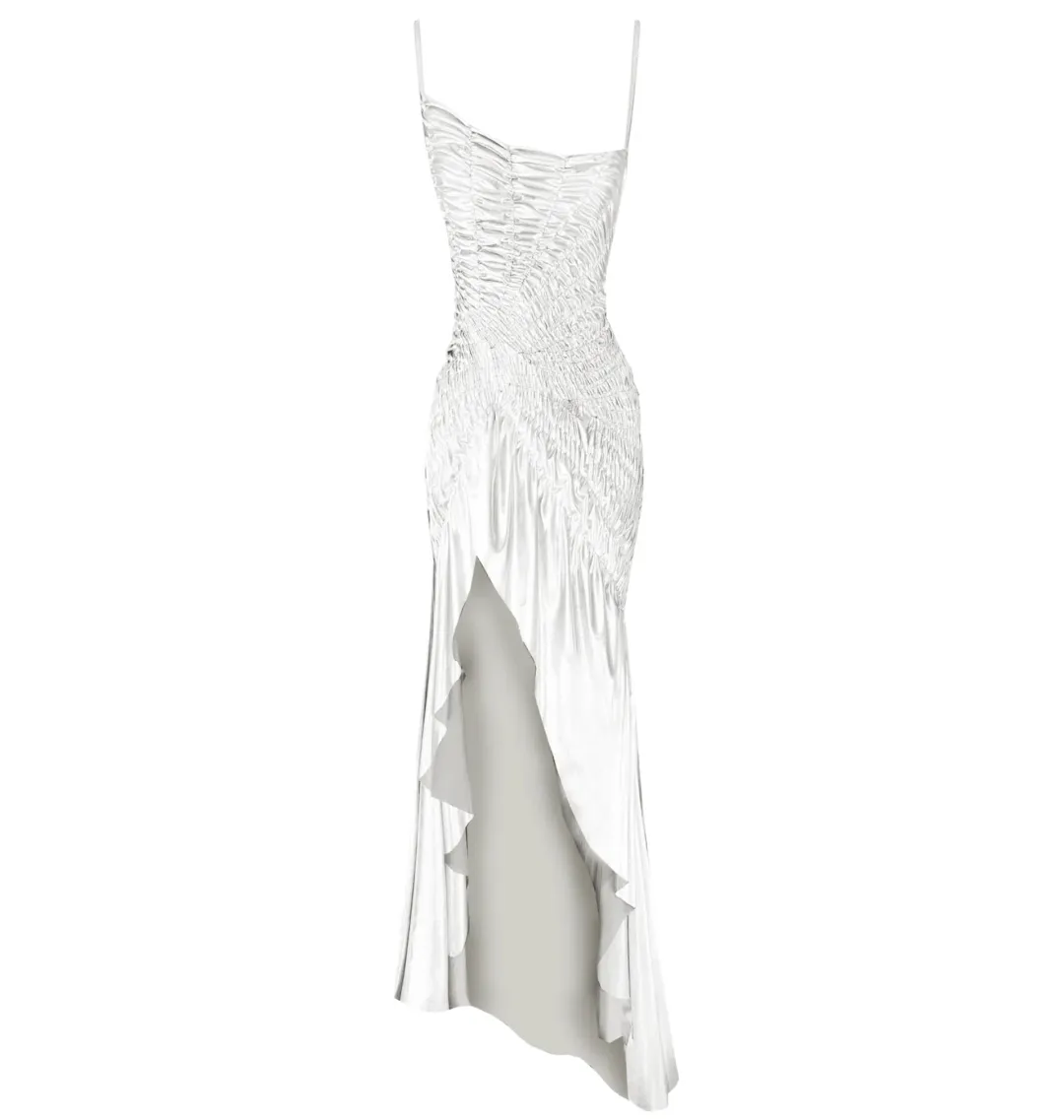 Georgia Hardinge Celestial Dress Ivory Size AU 6 for rent on The Volte - main image