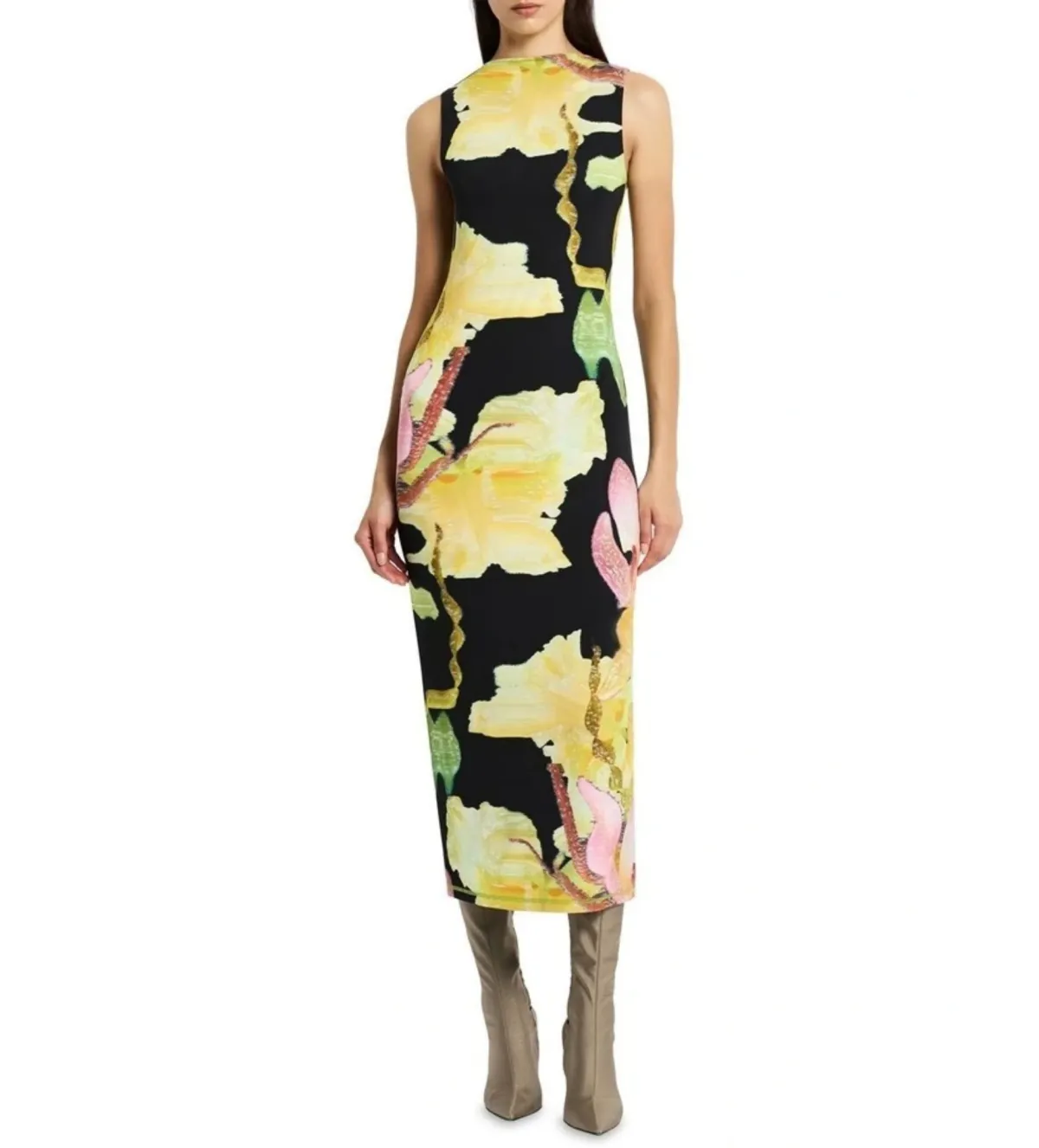 Sass & Bide Pseudoshine Dress Floral Size 14 for rent on The Volte - main image
