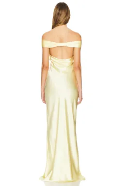 Natalie Rolt Bridget Gown Lemon Size 1 for rent on The Volte - image 3