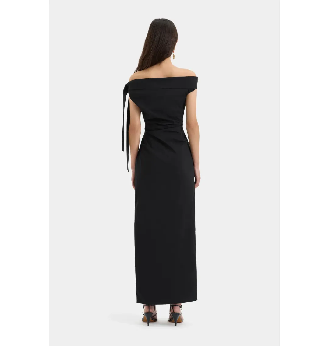 Sir the Label Dahlia Gown Black Size 2 / AU 10 for rent on The Volte - main image