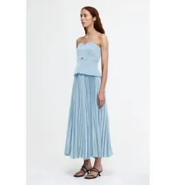 Acler Avonlea Dress in Celeste Blue Size AU 6 for rent on The Volte - image 2
